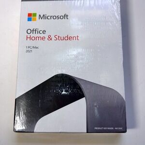 Microsoft Office Home & Student 2021 PC Mac 1 Device Retail Box Sealed